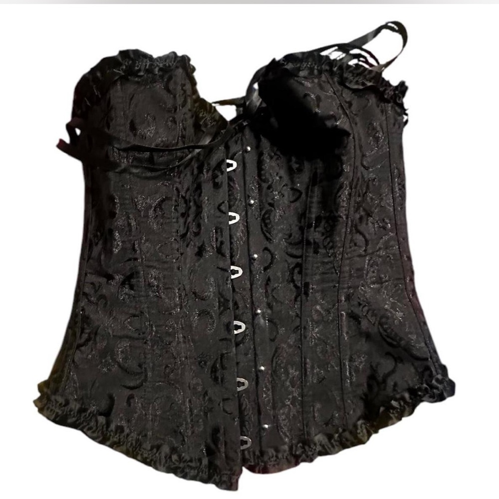 Black corset top